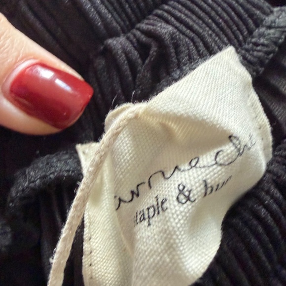 Staple & Hue Soft Pleated Pant in Black Size Medium - Picture 6 of 7